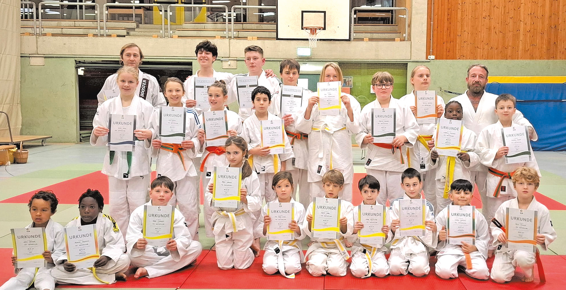 TSV Westerland Judo Gürtelprüfungen